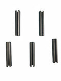 5PCS 16mm x 80mm Slotted Spring Roll Pins for 68mm and 75mm Hydraulic Breaker Hammers, Chisel Retainer Locking Pins Compatible with SB40 SB43 Style Mini Excavators