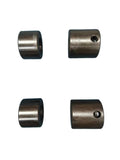 4pcs Mini Excavator Bucket Pin Boss Bushings 30mm Weld-in for Cat 301 Kubota Yanmar