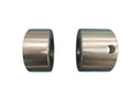 55mm Bosses Bushings Weld-In Welded Bucket Pin Bushing, 2-Piece Set of Small Excavator Bucket Ear Bushing Replacement Parts, Suitable for CAT307, CAT308, John Deere 60G, Takeuchi TB260