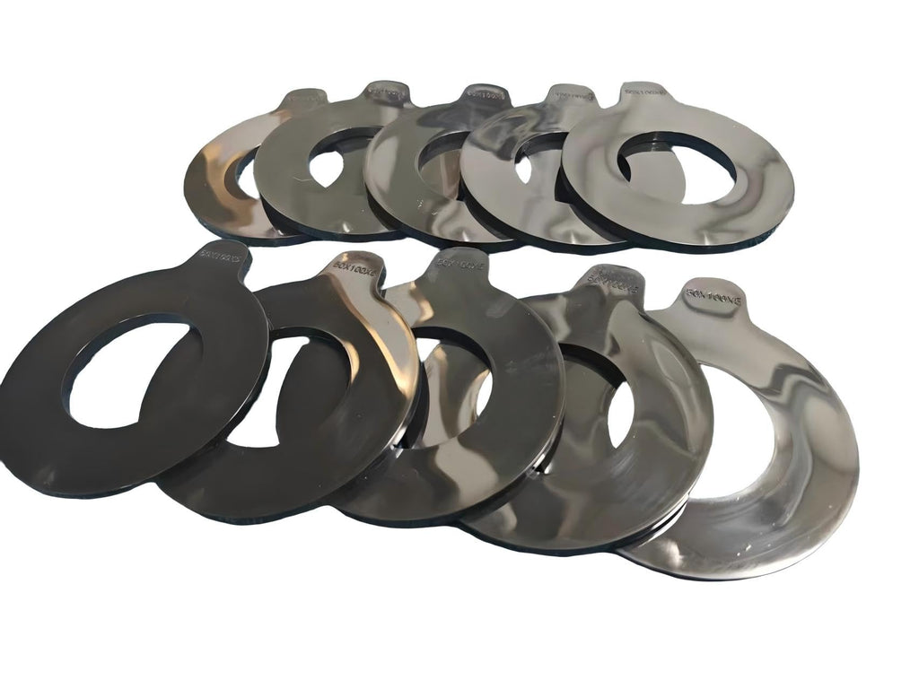 10pcs Bucket Pin Shim Kit 50mm for Excavator And Skid Steer. Cat Bobcat Deere Komatsu
