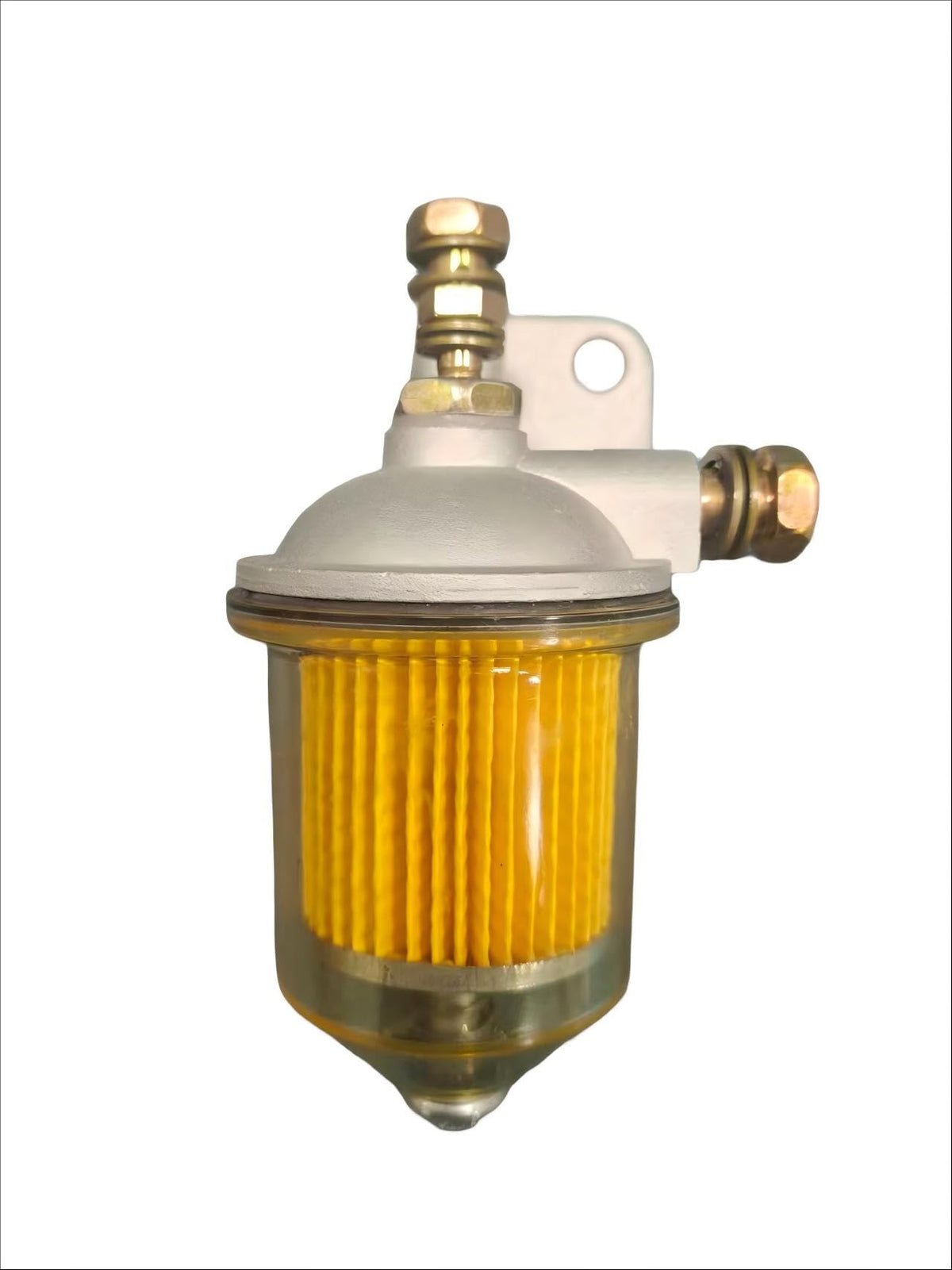 Excavator Diesel Fuel Filter Base Mount for Mini Excavators, Heavy Duty Replacement Part, Compatible with Compact Construction Equipment” Giving away 5 paper filters