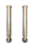 Mini Excavator Bucket Connecting pin, 1.18 inches/30mm x 195mm, Replaceable, nut with self-Locking Feature Mini Excavator Attachment - (2 Pack)