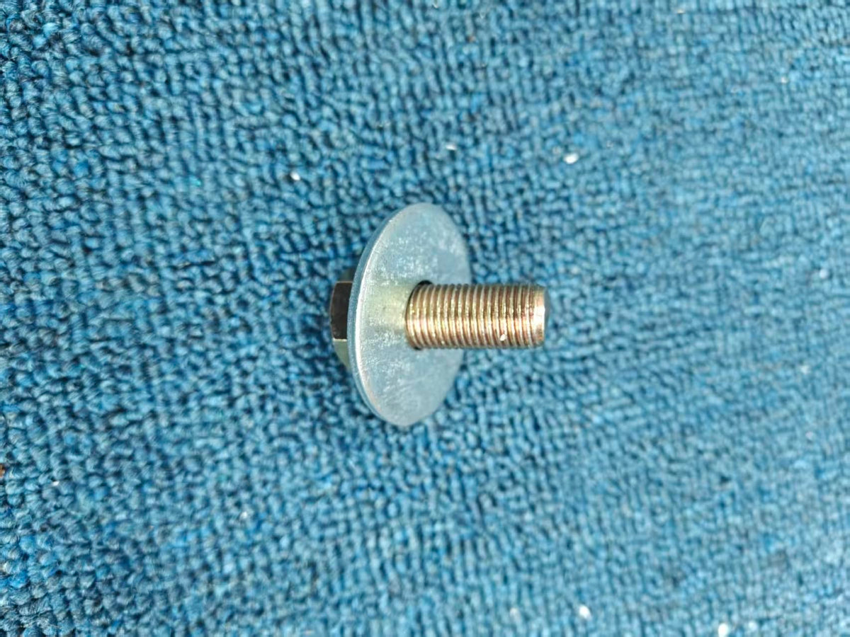 Excavator Bucket Pin 40mm x 210mm, Compatible with Kubota U30 U35, Fine Thread, 2 Pcs