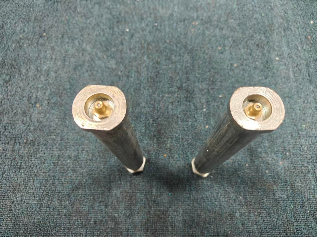 Mini Excavator Bucket Connecting pin, 1.18 inches/30mm x 195mm, Replaceable, nut with self-Locking Feature Mini Excavator Attachment - (2 Pack)