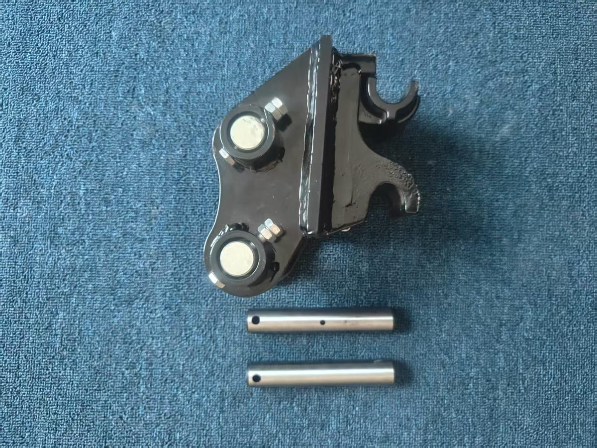 Mini Excavator Attachment Quick Hitch Coupler for Small Diggers Mechanical  Gift two pins
