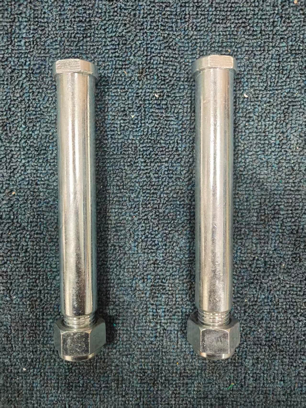 Mini Excavator Bucket Pins 0.98in/25mmx154mm Extended Axle Replaceable Agt Mini Excavator Parts/Chinese with Grease Injection Port Mini Excavator Attachment - (2 Pack)