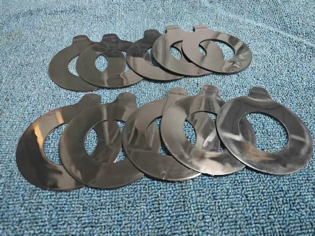 10pcs Bucket Pin Shim Kit 50mm for Excavator and Skid Steer. Cat Bobcat Deere Komatsu