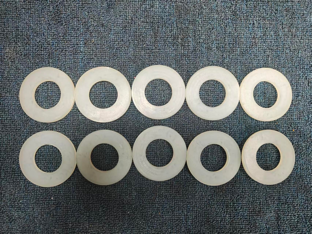 10PCS 35mm Bucket Pin Shim Kit - Heavy Duty Polymer Shims for Excavator & Skid Steer, Universal Fit for Most Compact Construction Equipment, Bucket Pin Repair Washer Kit for Loader