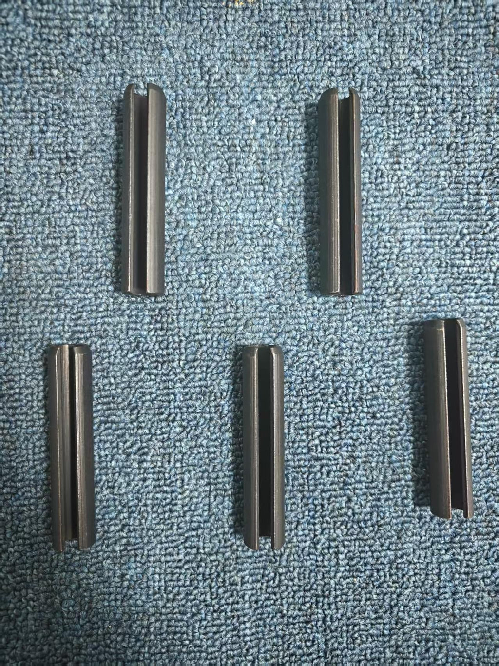 5PCS 16mm x 80mm Slotted Spring Roll Pins for 68mm and 75mm Hydraulic Breaker Hammers, Chisel Retainer Locking Pins Compatible with SB40 SB43 Style Mini Excavators