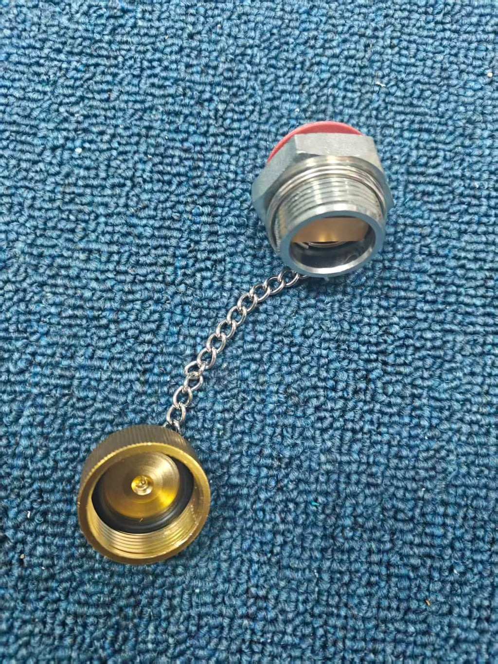 Yanmar Engine Oil Drain Valve with Pipe, 22MM Interface, suitable for Bobcat EZ20 DX17